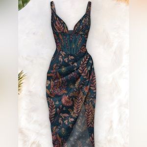 Averie Dress Halley Draped MIDI Dress